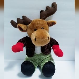 Kuddle Me Toys Christmas Plush Stuffed Animal - Reindeer Moose